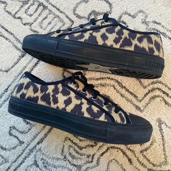 AUTHENTIC!!!! Christian Dior leopard sneakers ! Great condition!!! - Picture 15 of 15